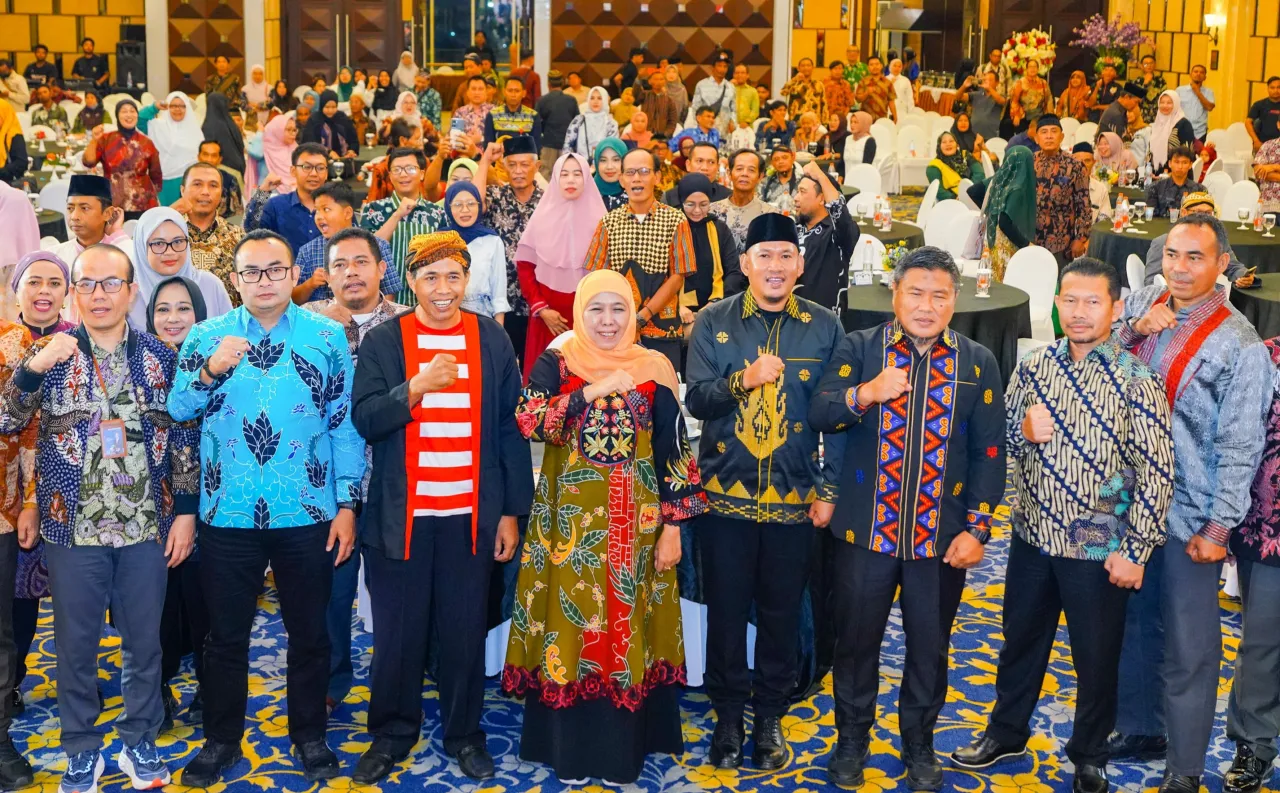 Penguatan Pasar Antar Daerah, Gubernur Khofifah Silaturahim dengan Masyarakat Sultra Asal Jatim