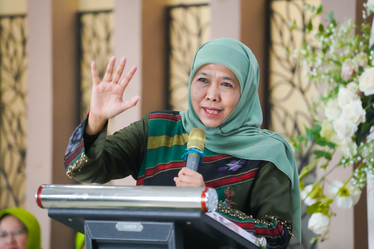 Ketua Umum PP Muslimat NU Khofifah Indar Parawansa, meresmikan Rumah Sakit Ibu dan Anak (RSIA) Muslimat NU Sayang Bunda di Tasikmalaya. foto: KIP/FJN