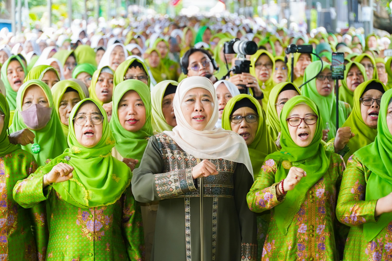 Kongres Muslimat NU XVIII Digelar Bulan Februari di Surabaya, Khofifah: Insya Allah Dihadiri Presiden Prabowo