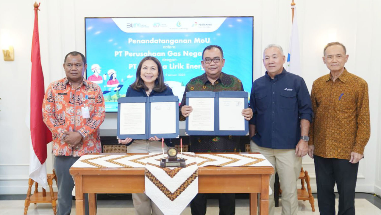 PGN dan BUMD Papua Barat Jalin Kerja Sama Optimalkan Alokasi LNG Tangguh