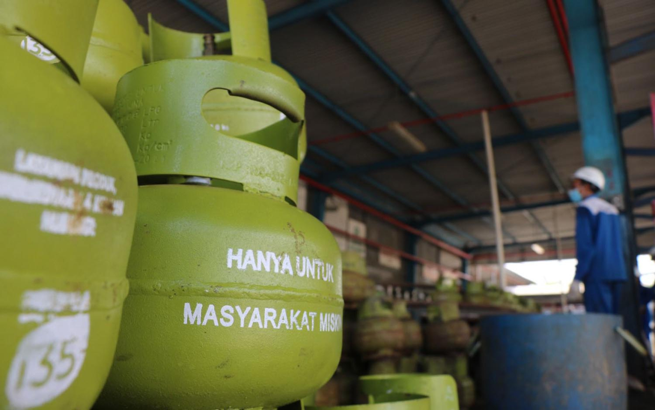 Total pangkalan LPG 3 kg di Jawa Timur mencapai 34.739 unit. Foto/Pertamina