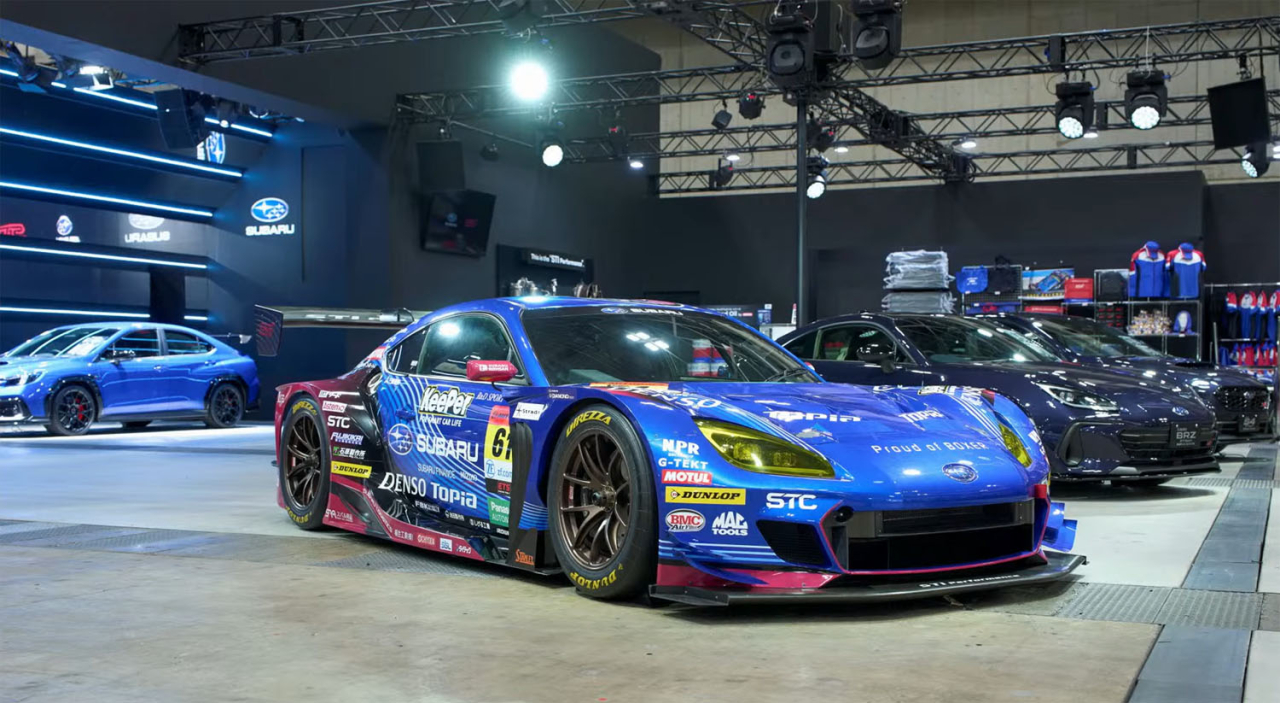 Subaru Corporation dan Subaru Tecnica International (STI) turut serta dalam Tokyo Auto Salon 2025 (10-12 Januari 2025) di Makuhari Messe, Chiba, Jepang. Foto/Subaru