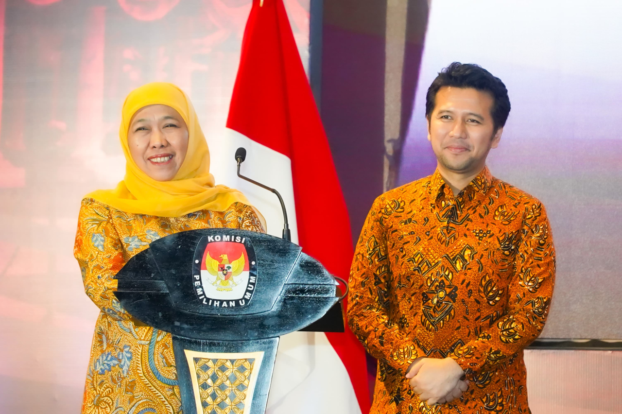DPRD Jatim Resmi Mengumumkan Khofifah-Emil sebagai Gubernur dan Wakil Gubernur Jawa Timur Terpilih