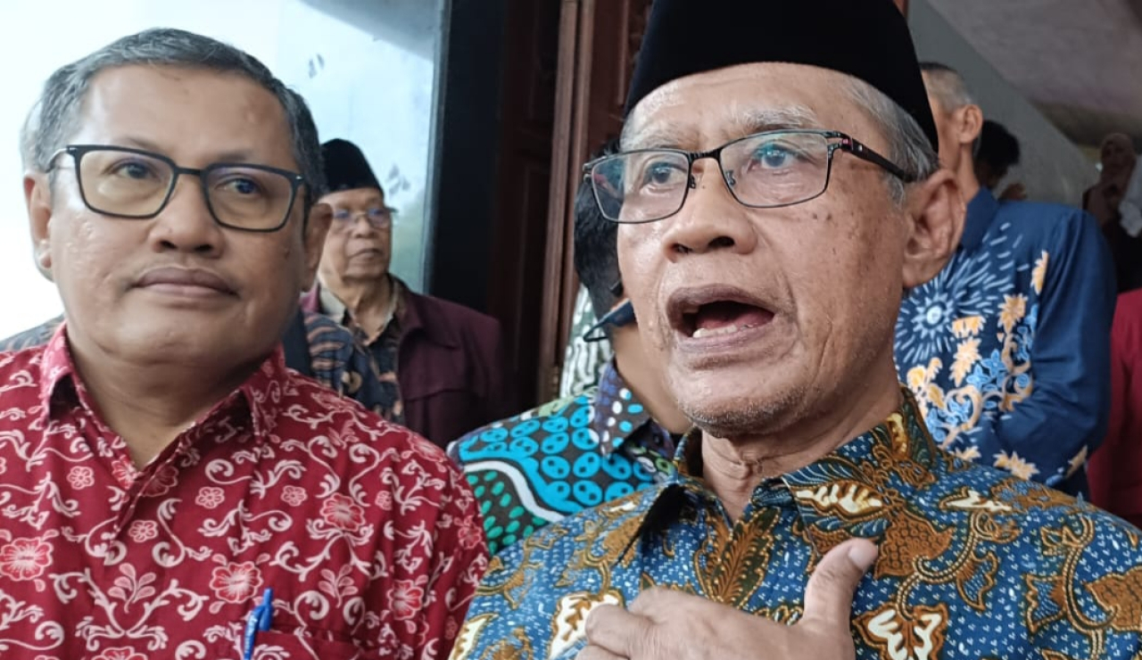 Ketua Umum PP Muhammadiyah Prof. Dr. H. Haedar Nashir. foto: Ais/ayojatim