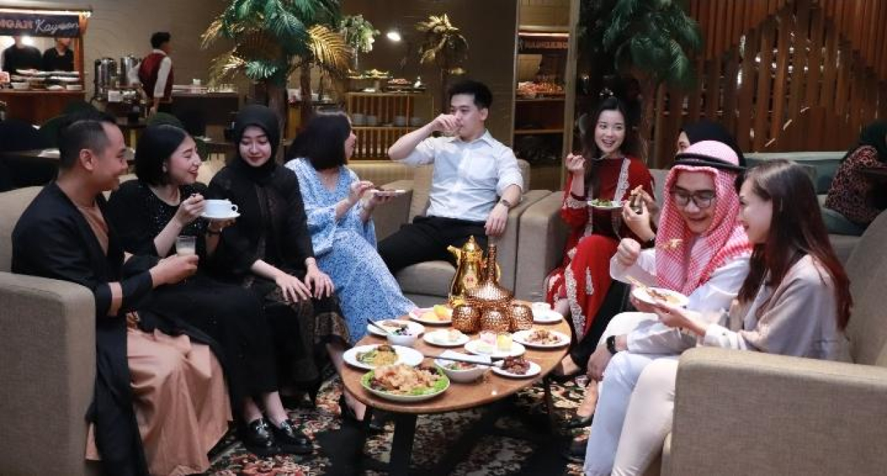 Nuansa ramadhan di Hotel Morazen Surabaya. Foto/Ayojatim