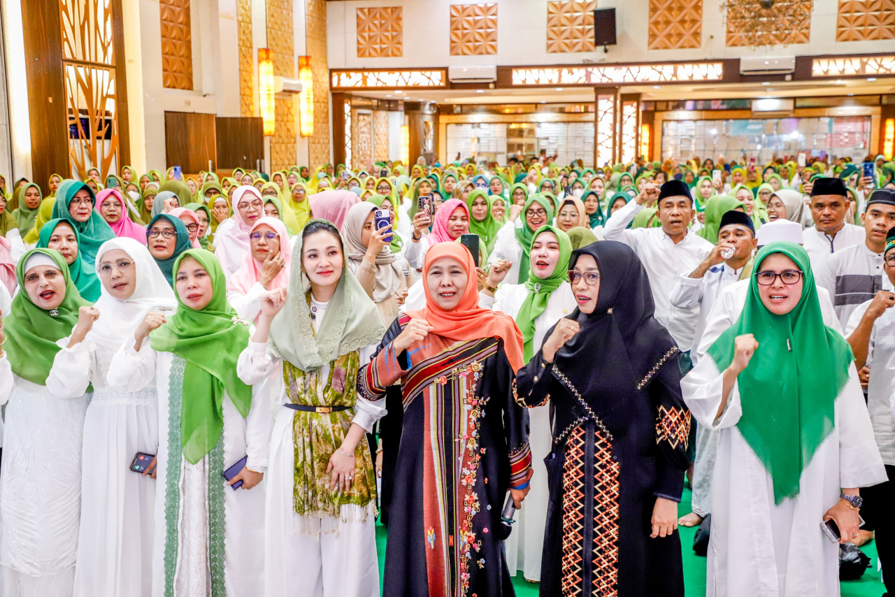 Gubernur Khofifah dan Gubernur Sherly Apresiasi Program Sedekah 5000 Telur Muslimat NU Malut