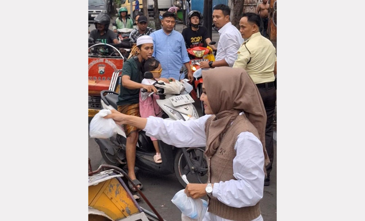 Takjil Gratis dari BRI Unit Demak, Manisnya Berbagi di Bulan Puasa