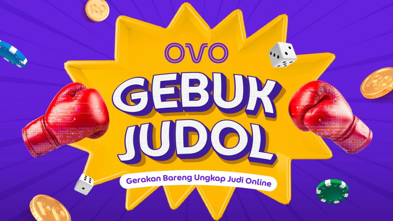 GEBUK JUDOL merupakan upaya kolaborasi multi-stakeholder dan optimalisasi teknologi untuk memerangi judi online. Foto/OVO