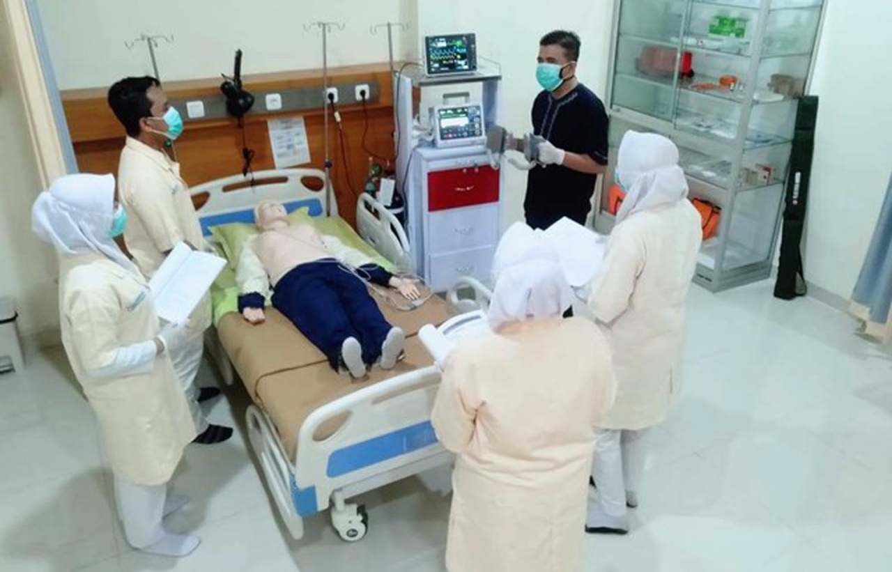 Pendidikan Profesi Ners Universitas Nahdlatul Ulama Surabaya (Unusa) berhasil mempertahankan akreditasi unggul. Foto/Humas Unusa