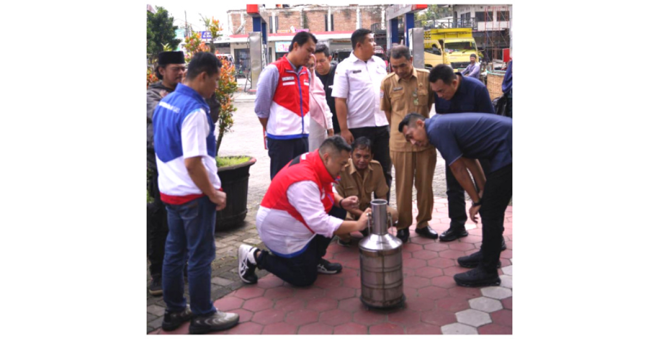 Pengecekan kualitas BBM dan distribusi BBM ke SPBU di wilayah Kabupaten Malang. Foto/Pertamina