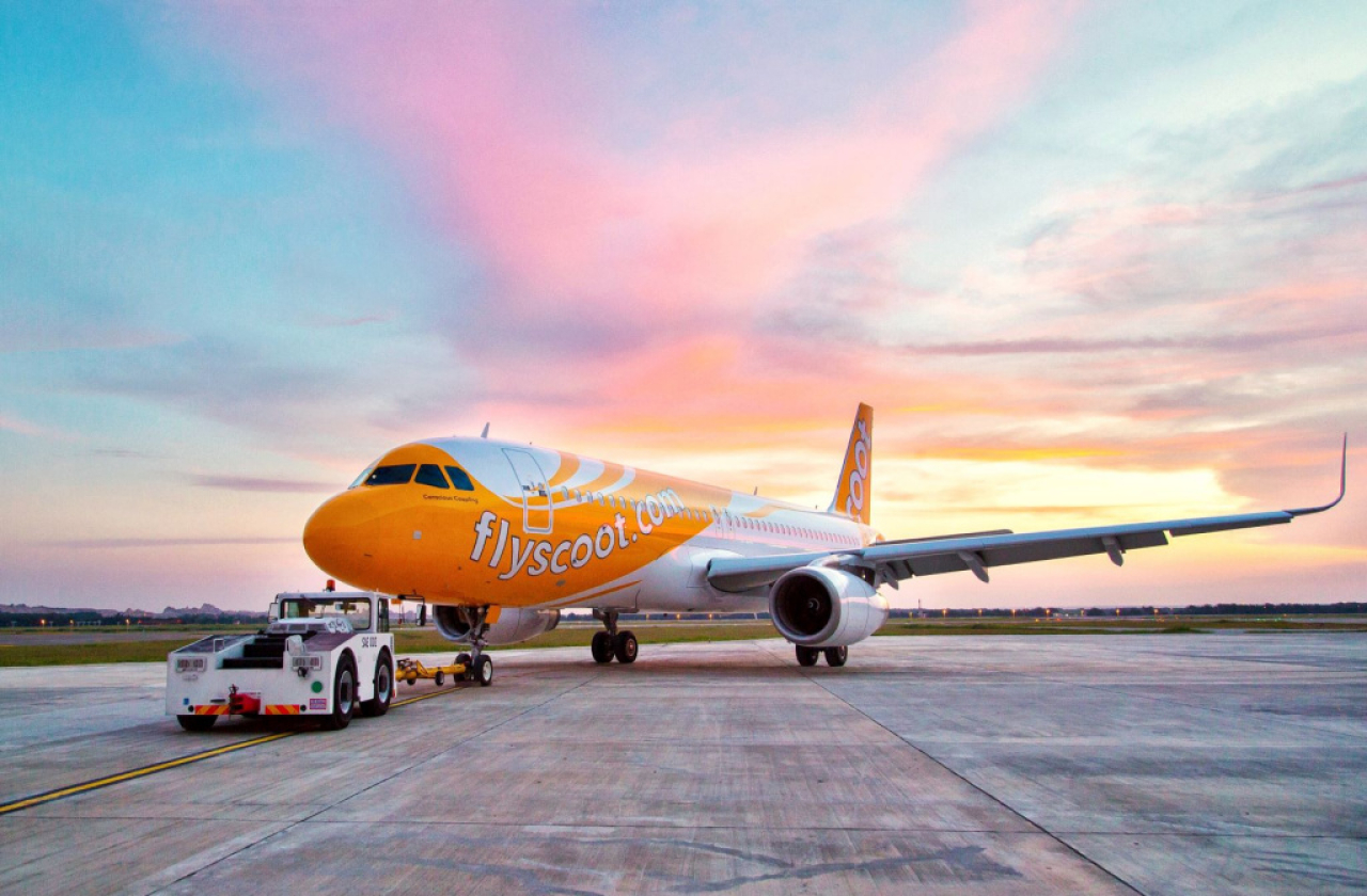 Scoot telah diakui sebagai maskapai penerbangan bertarif rendah yang aman dan berkualitas tinggi.  Foto/Scoot