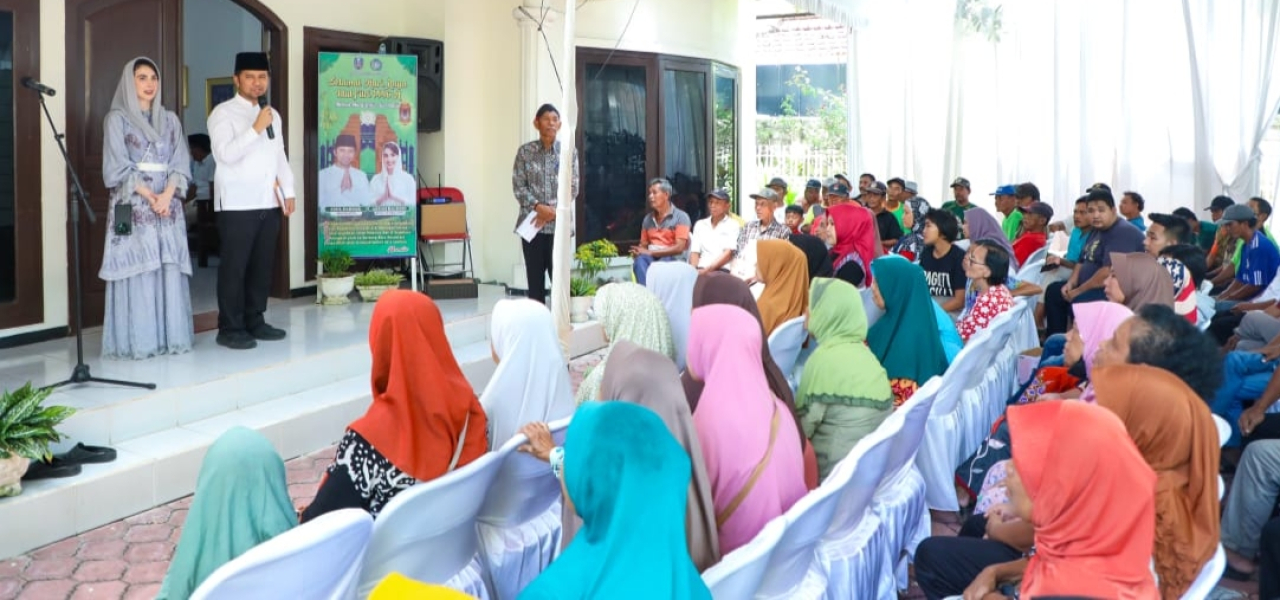 Tradisi Kupatan, Mas Wagub Emil dan Arumi Open House di Kediaman Pribadi Jl. Wahid Hasyim Trenggalek