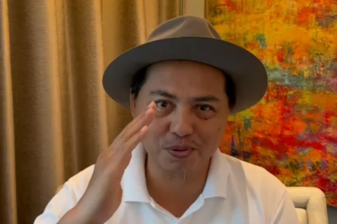 Ketua Umum Netra Bakti Indonesia (NBI), Khalilur R. Abdullah Sahlawiy. foto: tangkapan layar.