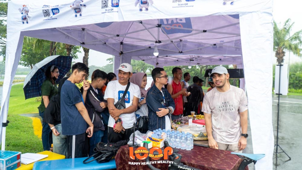 BRI Mulyosari Ramaikan Grand Island dengan Program Akuisisi Nasabah