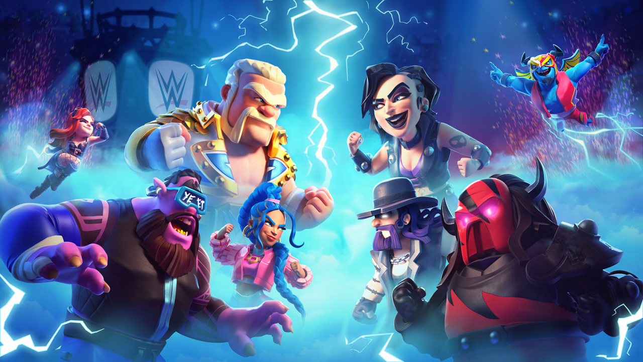 Para penggemar akan bisa menikmati pengalaman Superstar WWE di Clash of Clans mulai dari Selasa, 1 April. Foto/Ayojatim