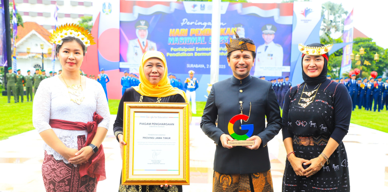 Google Nobatkan Jawa Timur sebagai Pelopor Transformasi Digital Pendidikan