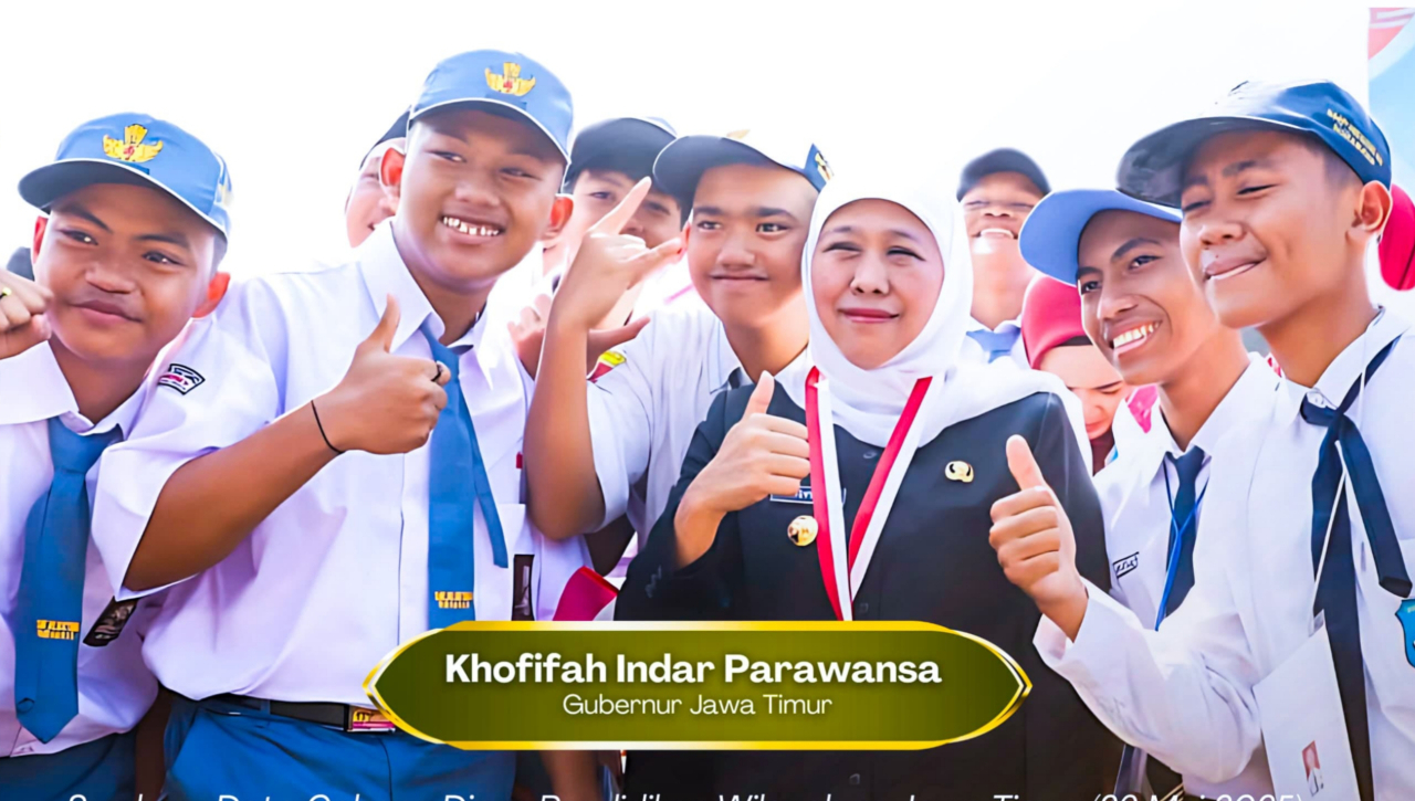 Kuota Beasiswa SMA/SMK Swasta Meningkat, Gubernur Khofifah: Upaya Pemprov Jawa Timur Tekan Angka Putus Sekolah