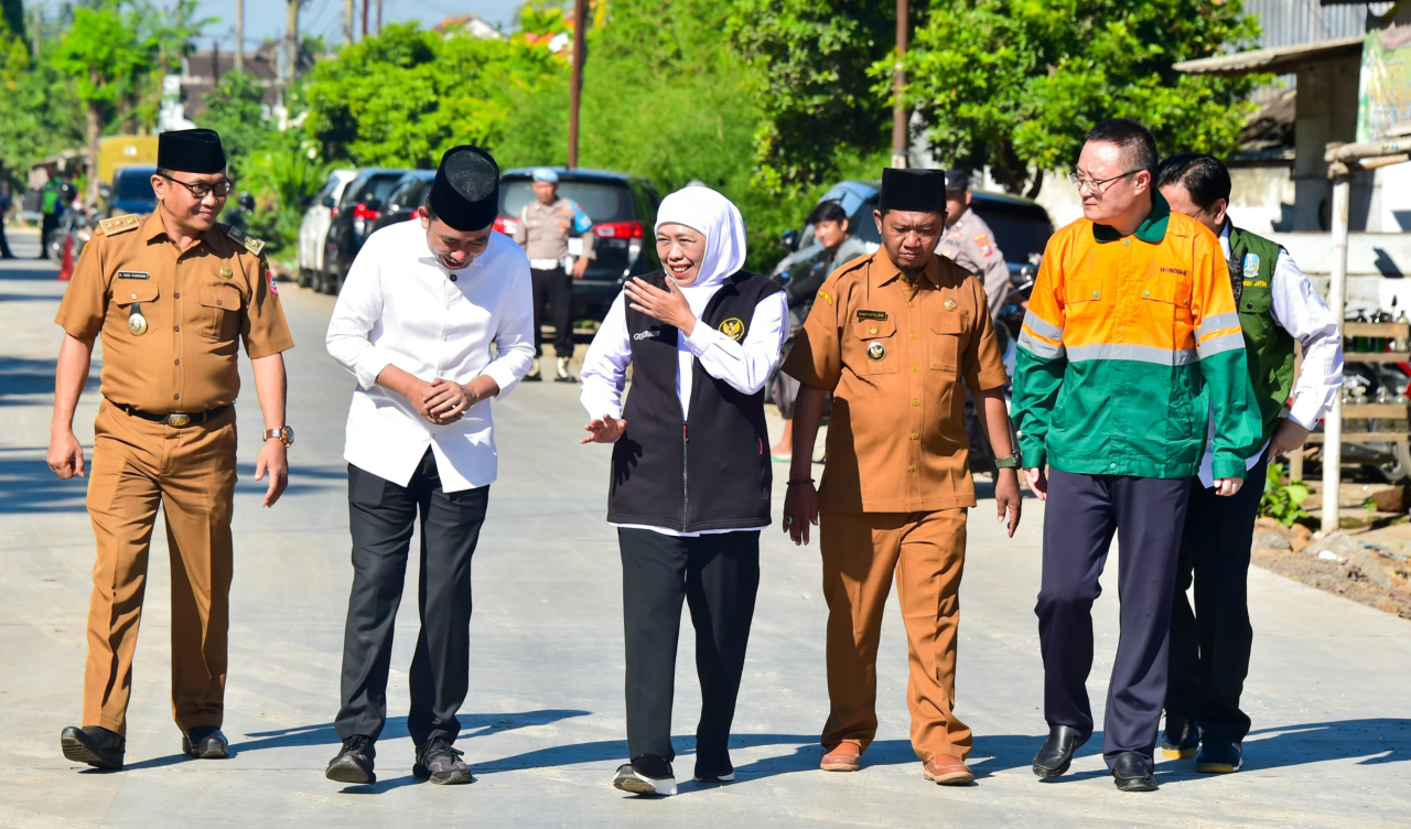 Hari Ini, Gubernur Khofifah Bersama Bupati Jember Gus Fawait Mencanangkan Pembangunan Jalan Strategis Sepanjang 7,5 KM