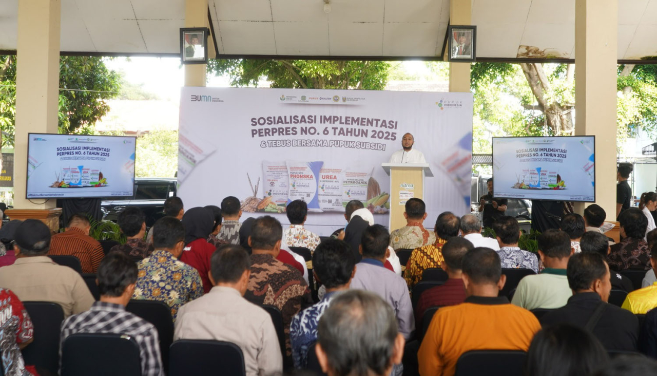 Percepat Penebusan Pupuk Subsidi, Pupuk Indonesia Gelar Program Tebus Bersama di Madiun
