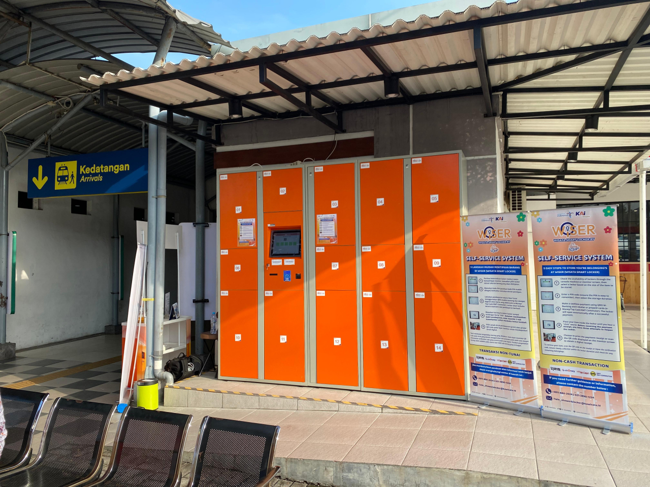 5 Langkah Menggunakan Smart Locker (WISER), Penumpang Kereta Api Wajib Tahu
