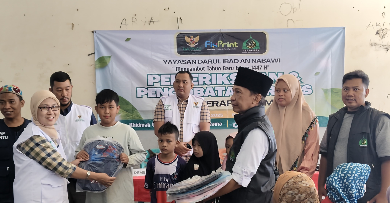Yayasan Darul Ibad An Nabawi Bersinergi dengan Rumah Sehat Baznas Sidoarjo Gelar Pengobatan Gratis di Rusunawa Sombo