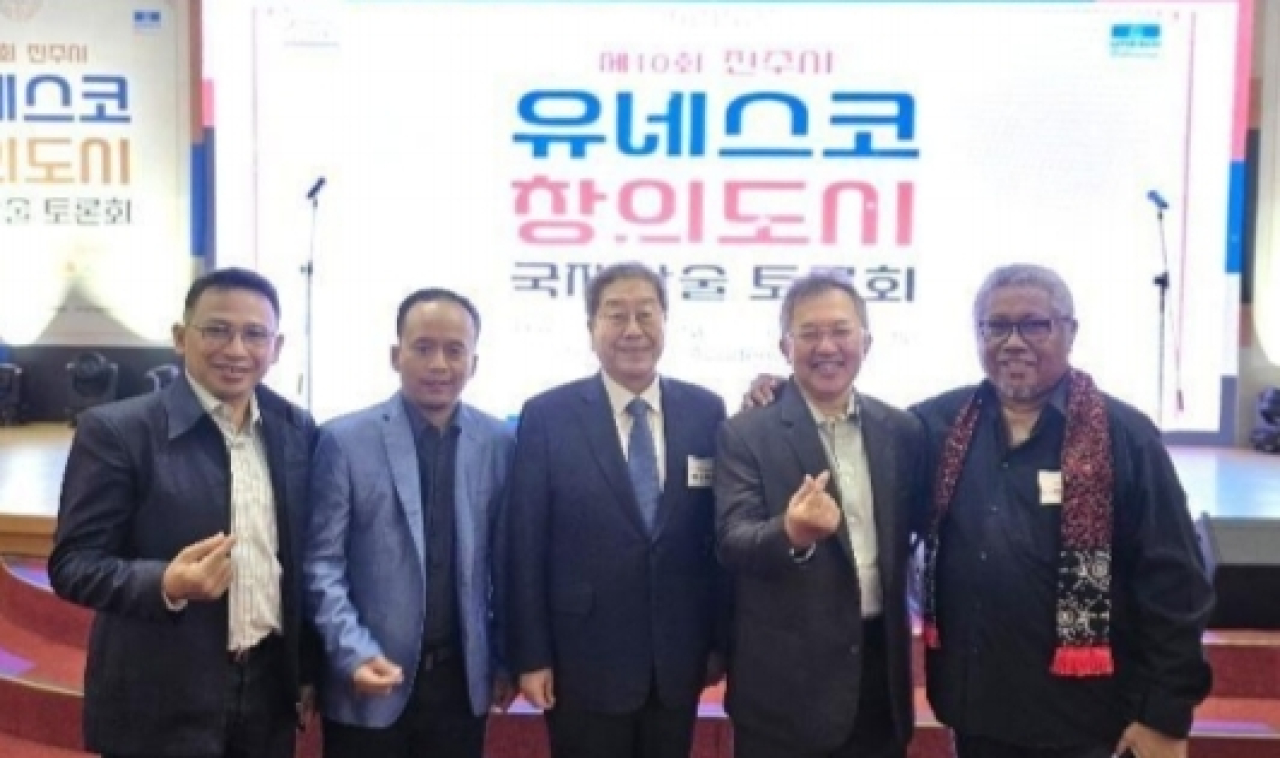 Komite Kota Kreatif Ponorogo Diplomasi Budaya di Forum UNESCO Kreatif Internasional ke-10 di Jinju