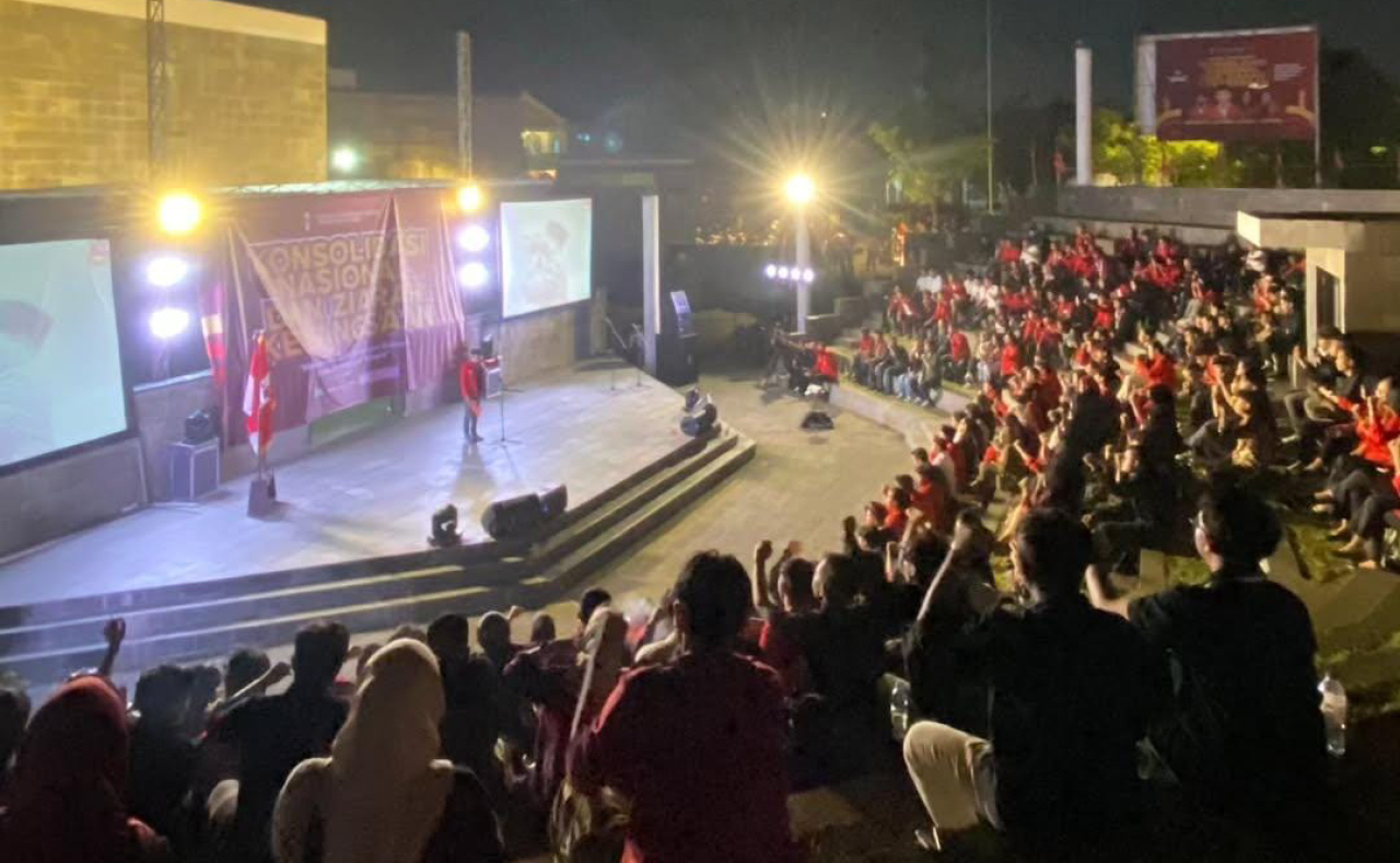 Cabang-cabang mengusulkan Surabaya sebagai tuan rumah Kongres GMNI Ke-XXII 2025. Foto: GMNI