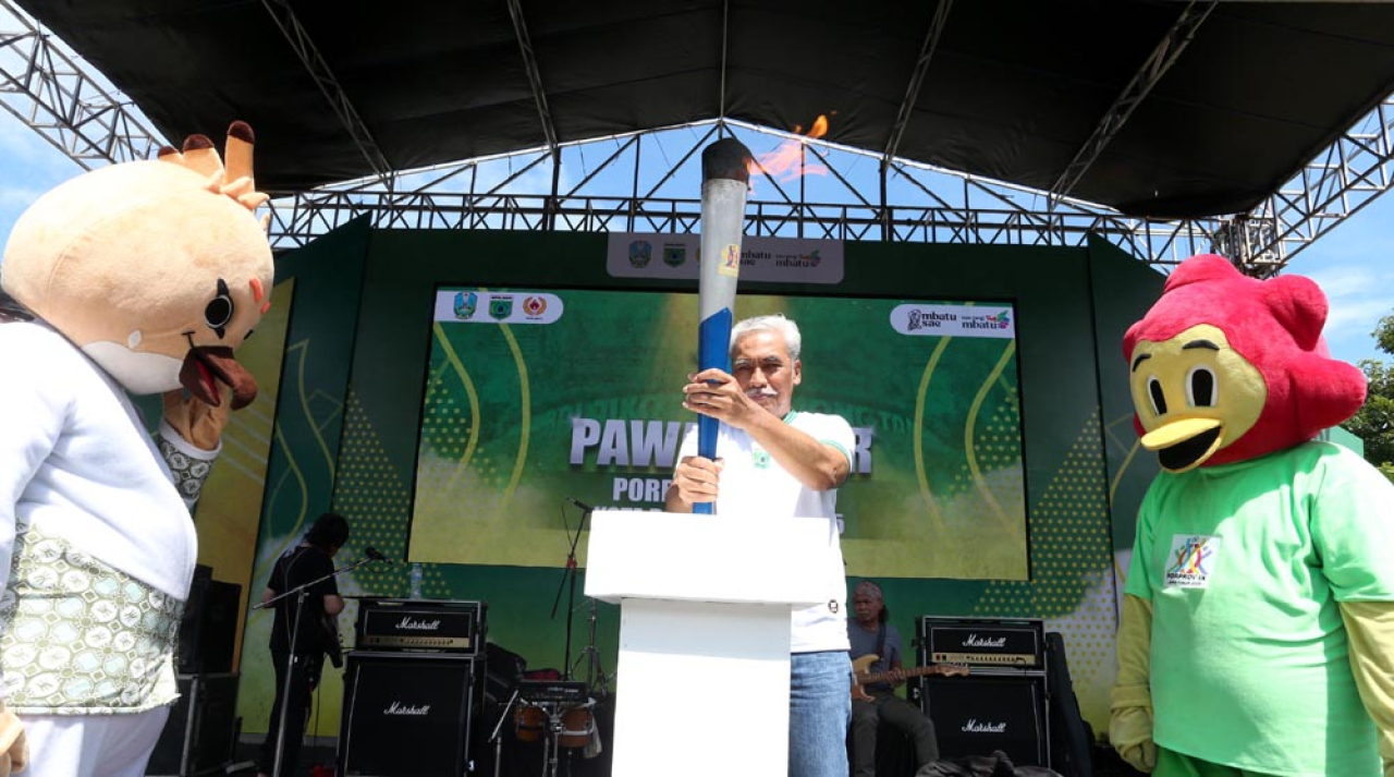 Obor Porprov IX Jatim 2025, Simbol Persatuan dan Kolaborasi Malang Raya