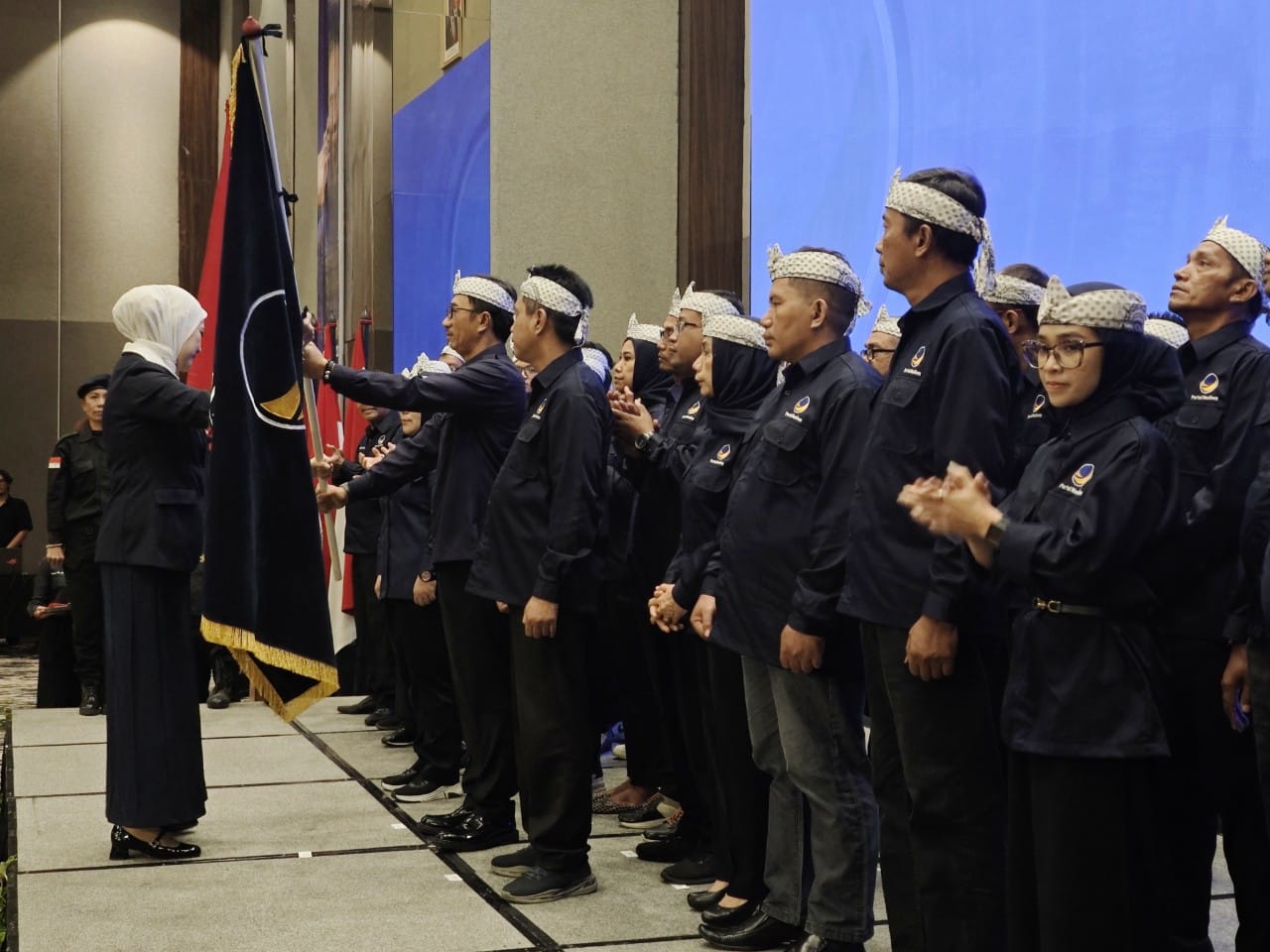 Resmi Dilantik Sebagai Ketua DPD Nasdem Surabaya, Syaiful Ma'arif: Kita Tidak Bisa Menyelesaikan Masalah Kota Sendirian