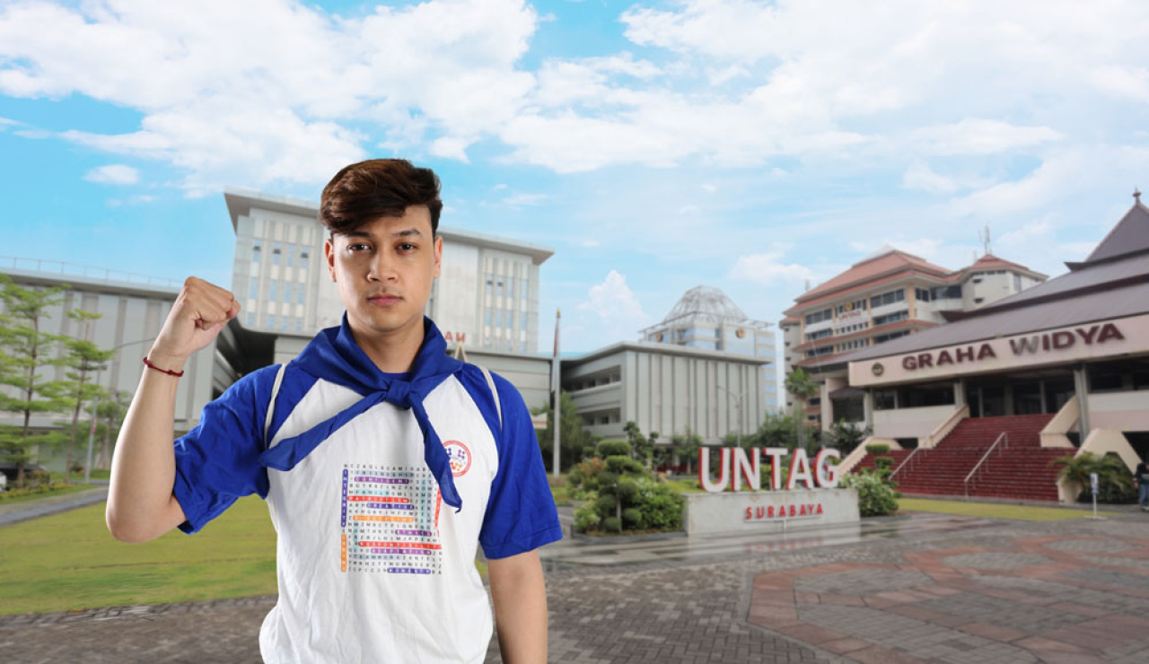 Untag Surabaya Sambut Mahasiswa Baru dengan Semangat Patriotisme dan Musik Juicy Luicy