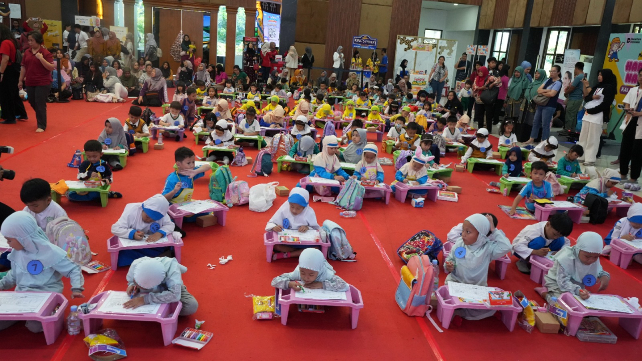 Peringati Hari Anak Nasional 2025, KAI Daop 8 Surabaya Gelar Kegiatan Edukatif Bersama Anak-anak