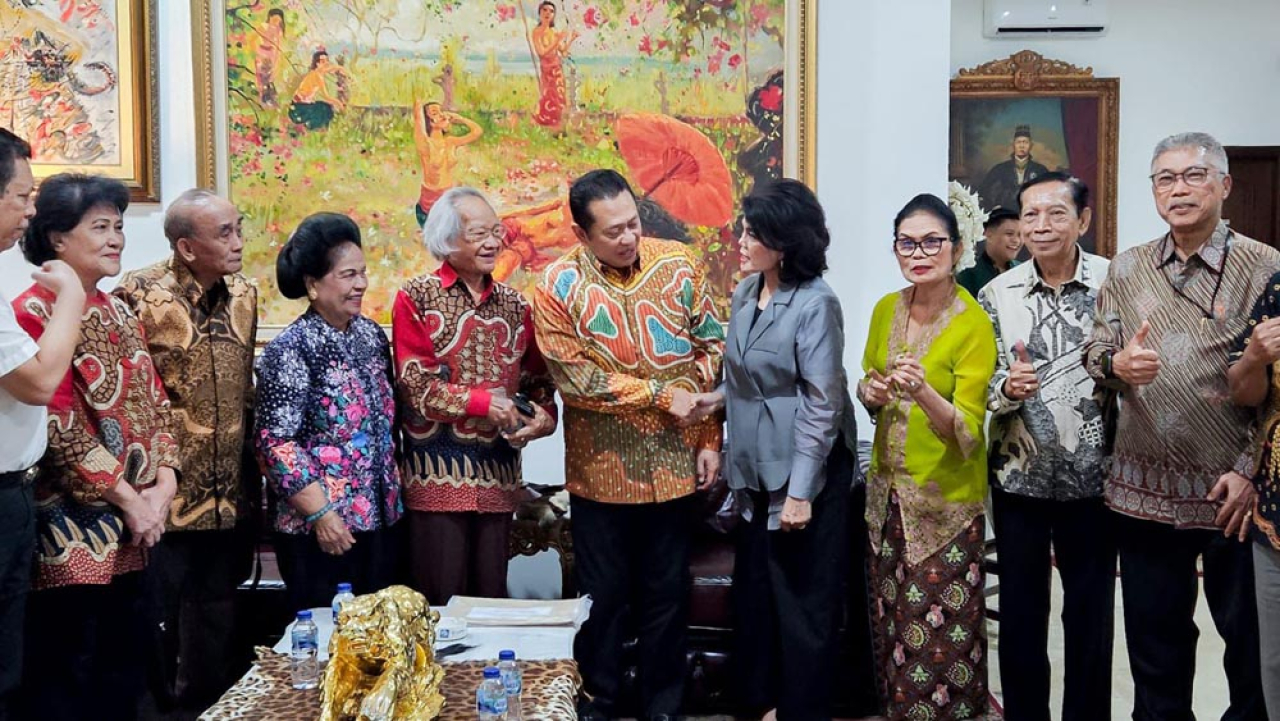 Bamsoet menerima pengurus Badan Perlindungan Lanjut Usia Indonesia (BP Lansia) di Jakarta, Senin (7/07/2025). Foto/Tim Media Center