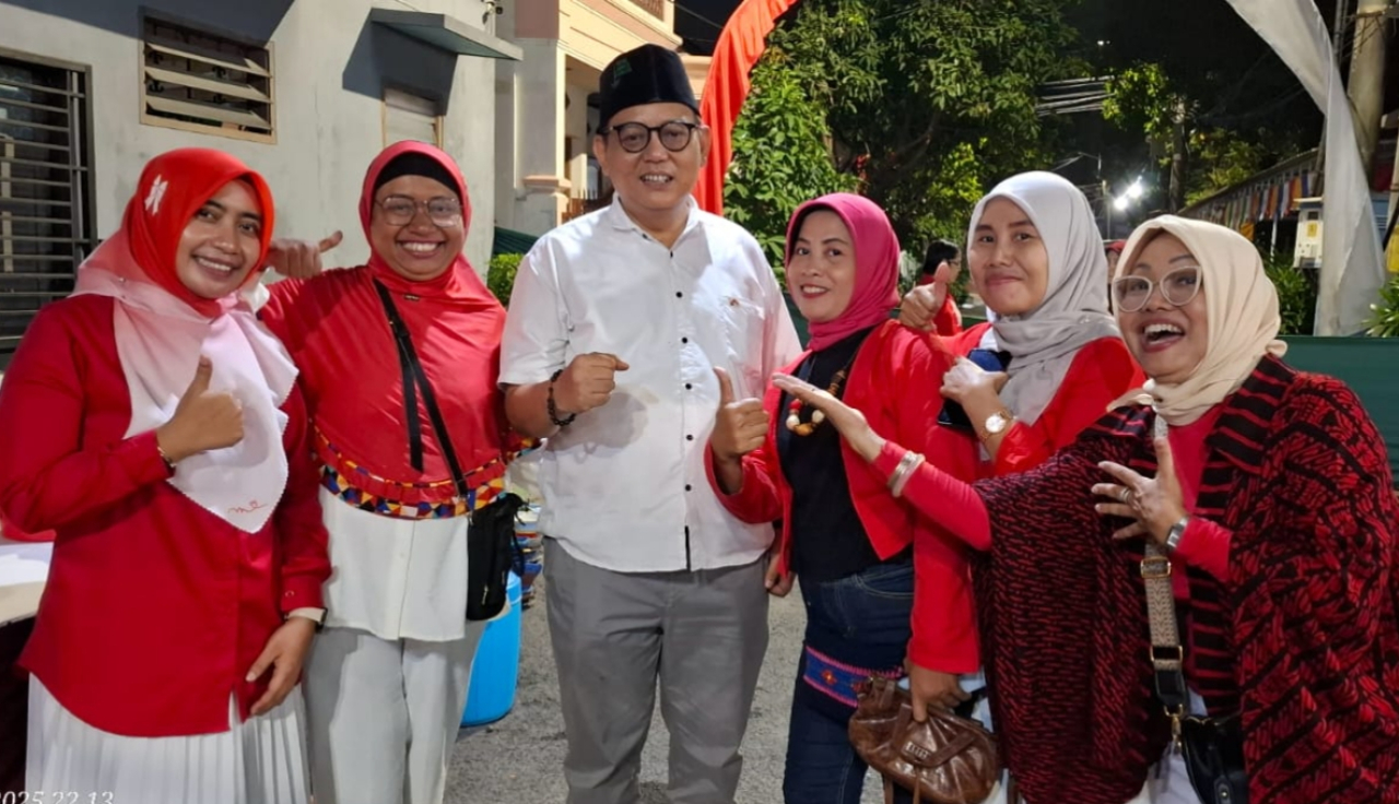 Guyub Rukun Malam Kemerdekaan di Perum GSI