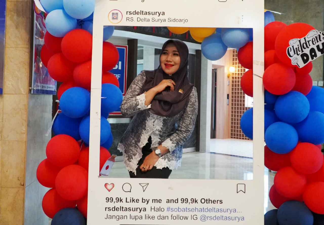 Senator Jatim, Dr. Lia Istifhama saat berkunjung dan meninjau fasilitas RS Delta Surya di Sidoarjo. foto: Lia for ayojatim.