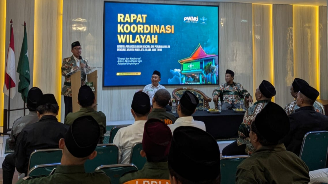 Rakorwil LPBI NU Jatim Mantapkan Gerakan AMAL dan Bentuk Empat Zona Kerja Penanggulangan Bencana