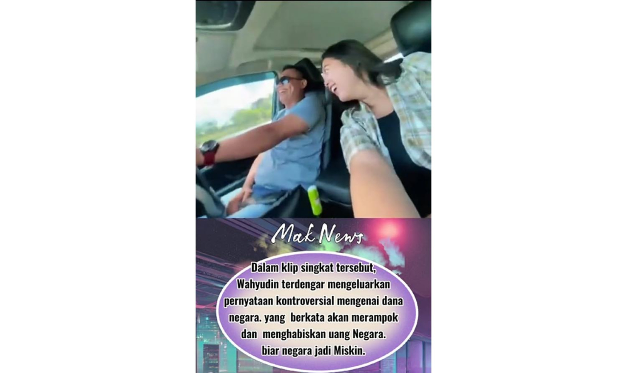 Potongan video ini berpindah dari WhatsApp ke TikTok, dari TikTok ke Instagram, lalu mendarat di layar-layar gawai seluruh Indonesia. Foto/Tangkapan Layar