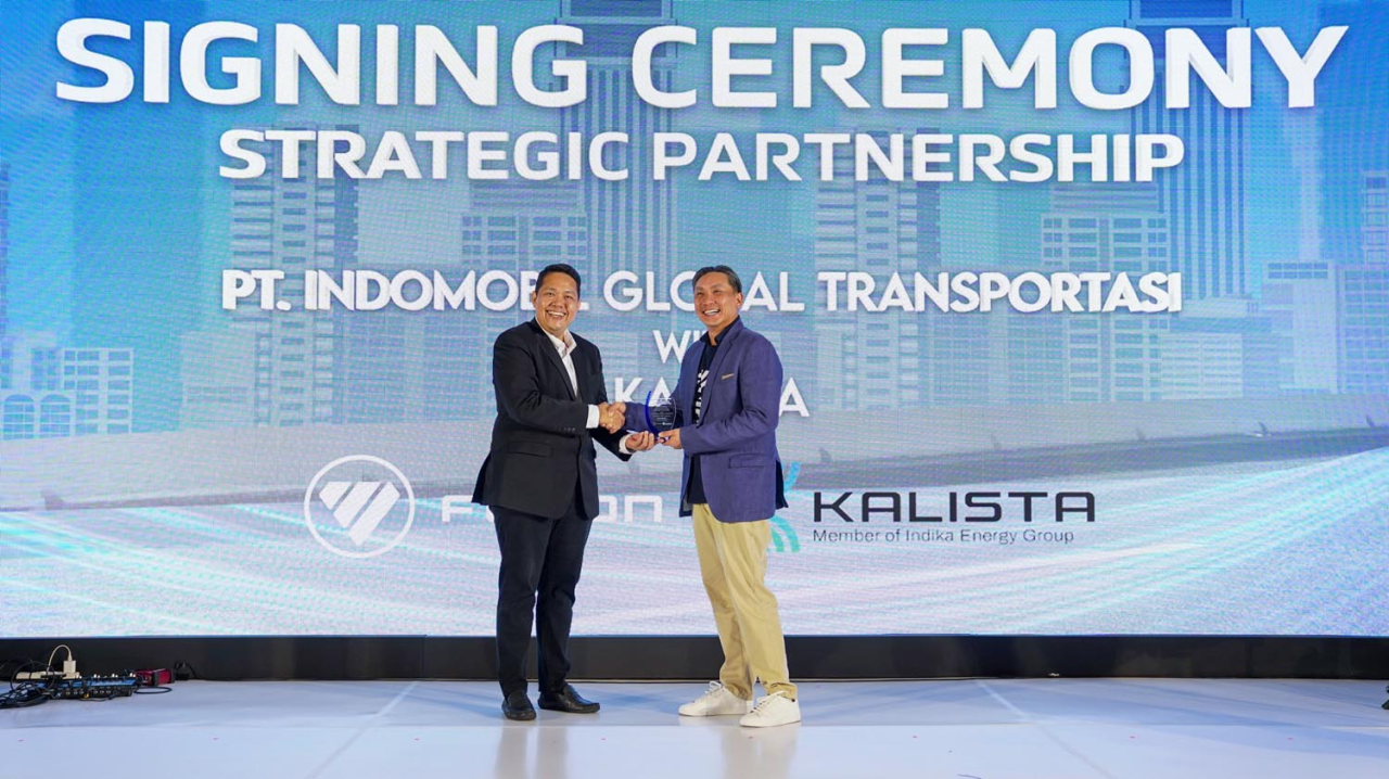 Foton Indonesia juga secara resmi melakukan penandatanganan kerjasama strategis (Strategic Partnership Signing Ceremony) dengan KALISTA. Foto/Ayojatim