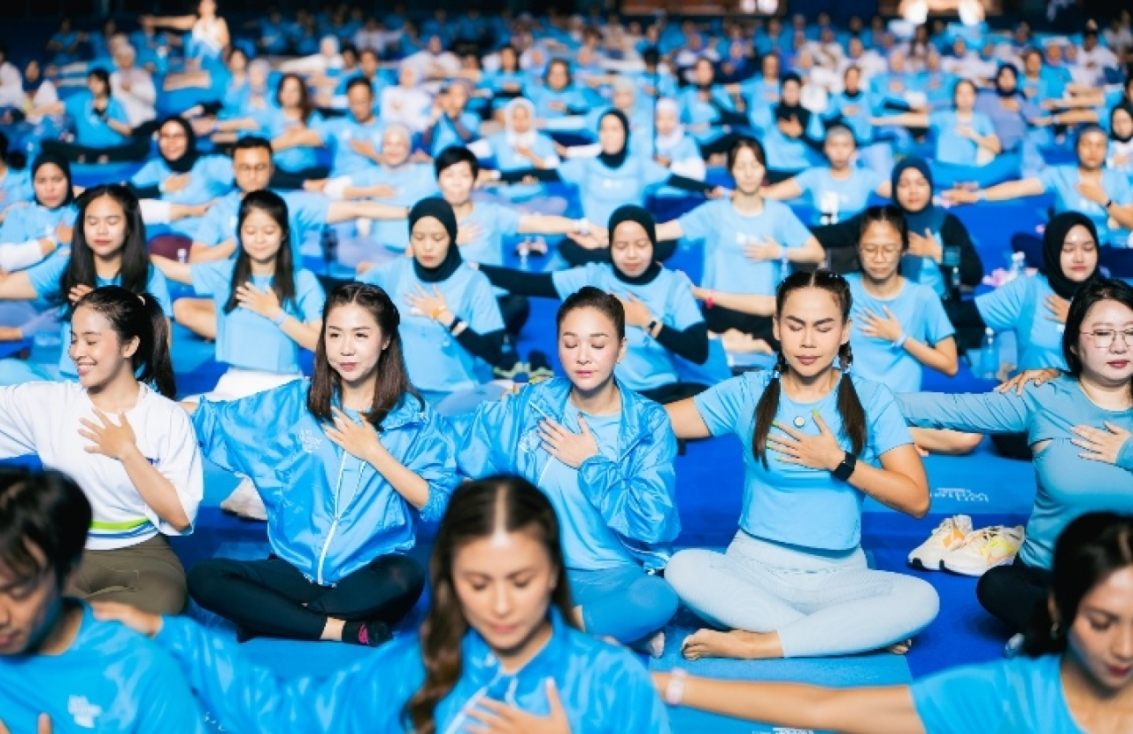 Maia Estianty diantara peserta saat hadir dan mengikuti IONATION 2025, (30/8/2025). Foto: Dok-IONATION 2025.