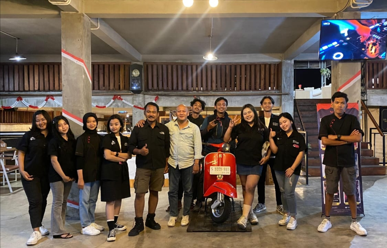 Tim Kafe SSS Pacet dan Penyelenggara Pacet Fest. Foto: Dok-Jungle Hospitality Management