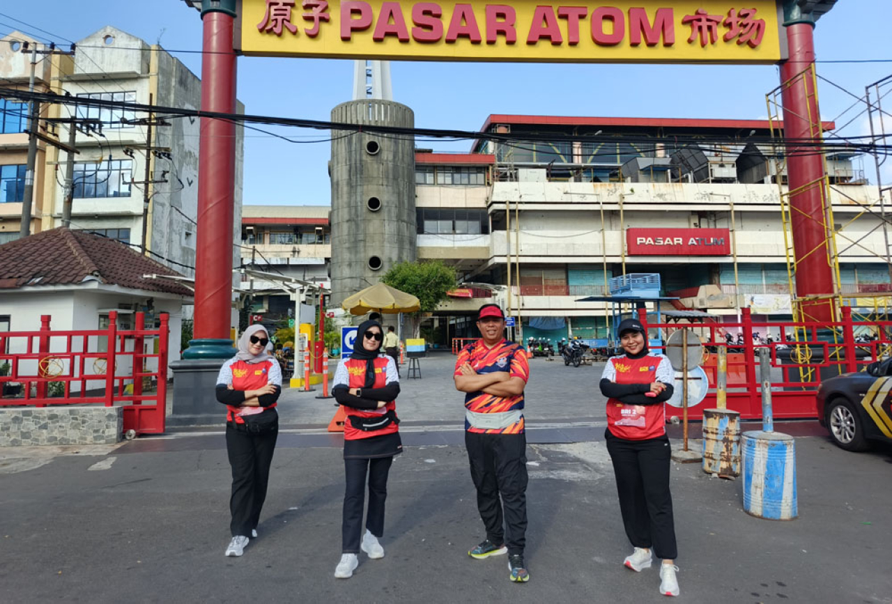 Pasar Atom Run 2025 Hadir di Surabaya, BRI Dorong Gaya Hidup Sehat dan Digital