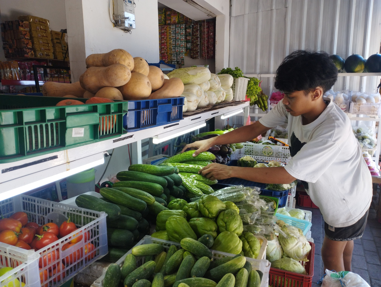 Sayur Express menghadirkan layanan supplier sayur segar di wilayah Surabaya dan Sidoarjo. Foto: Ayojatim