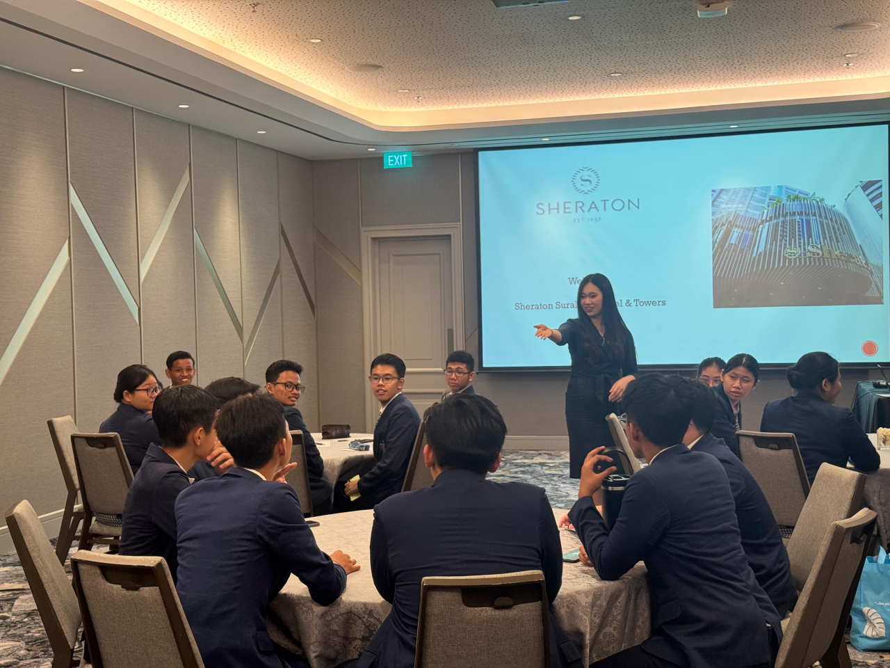 kegiatan Vocational Student Connect with Marriott Bonvoy, Kamis (25/9/2025). Foto: Ayojatim