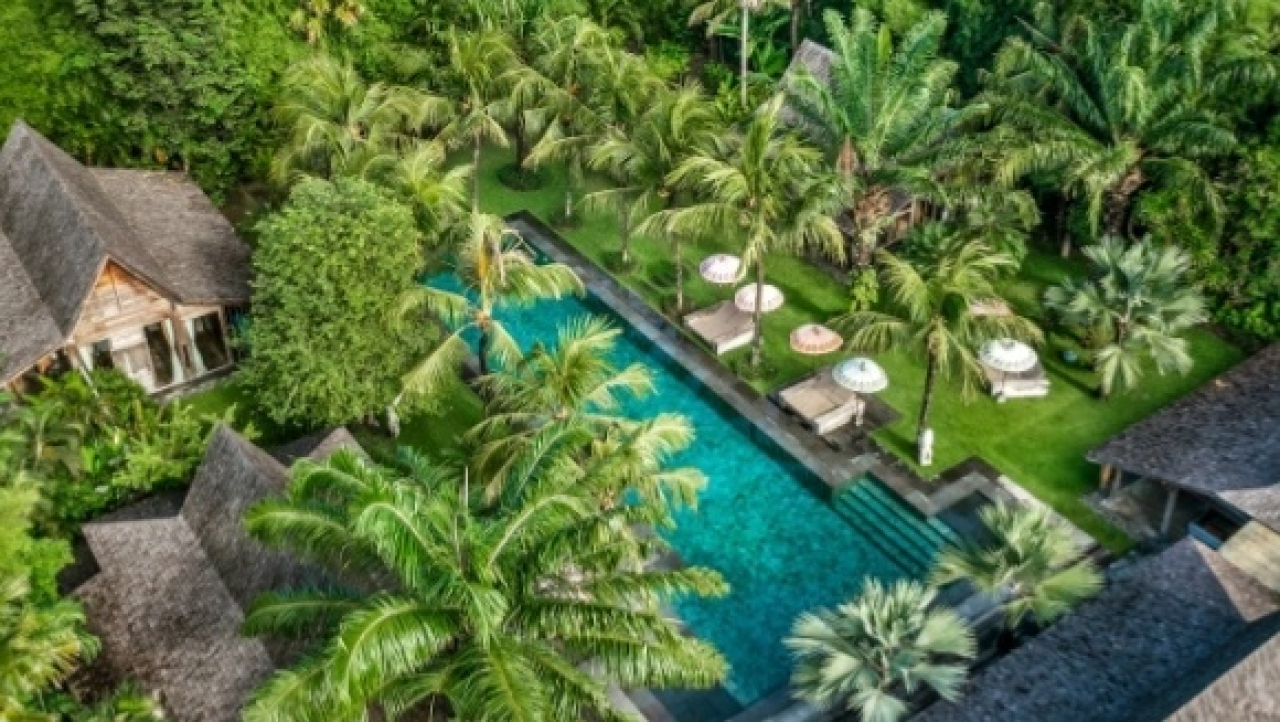 Kolam Renang Blue Karma Village. Foto: Dok-Blue Karma Village