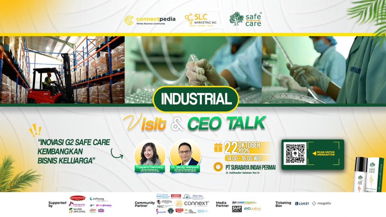 Siap-siap! Connectpedia Ajak Kunjungi Pabrik SafeCare di Surabaya