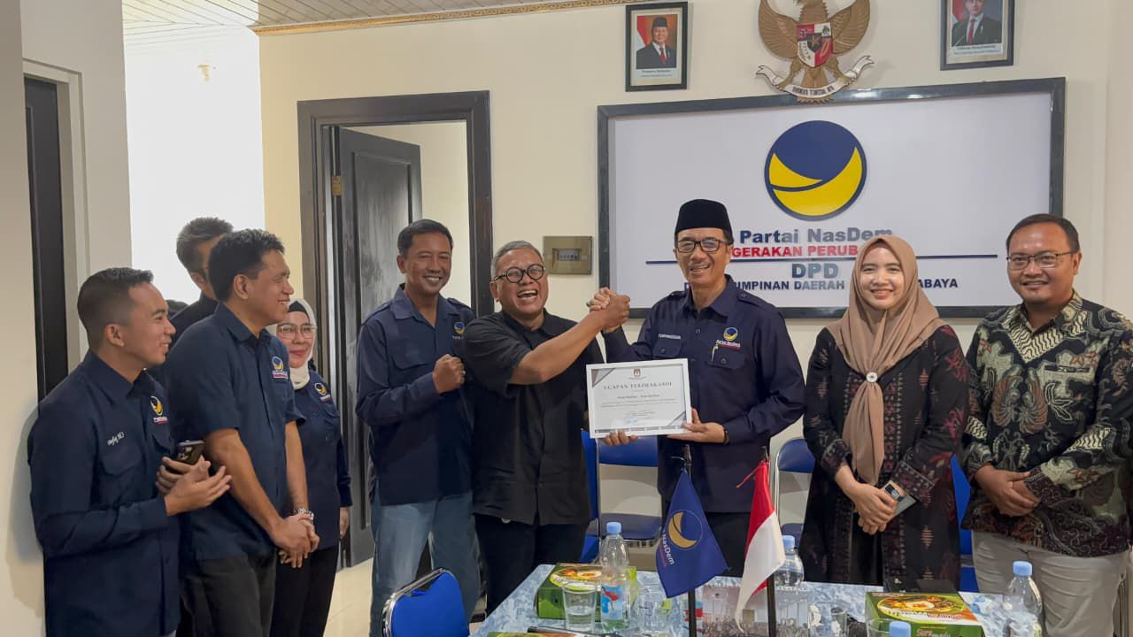 DPD Partai NasDem Kota Surabaya Tegaskan Komitmen dalam Sinergi dengan KPU
