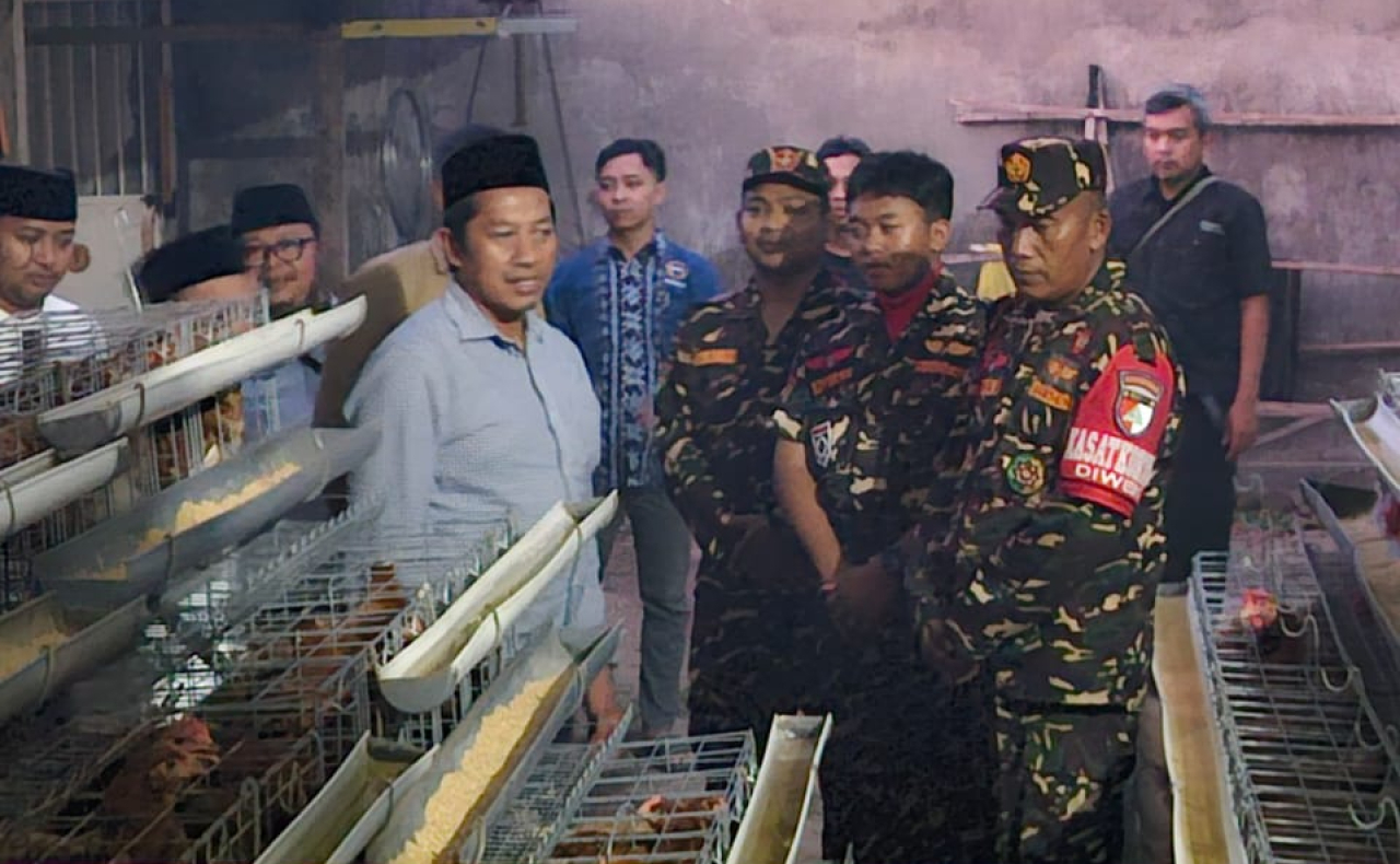 Gus Addin Apresiasi Semangat Kemandirian Ekonomi Kader PAC GP Ansor Diwek