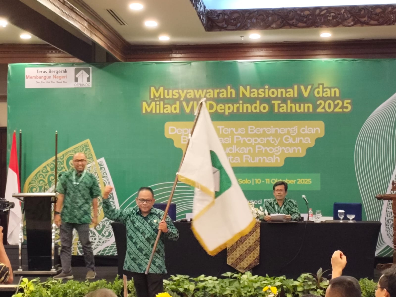 Jarot Warjito terpilih sebagai Ketua Umum Deprindo periode 2025–2028. Foto: Deprindo for Ayojatim