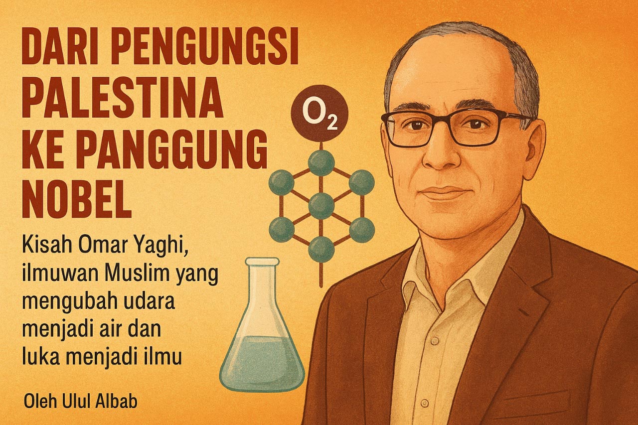 Kisah Omar Yaghi, dari Pengungsi Palestina ke Panggung Nobel