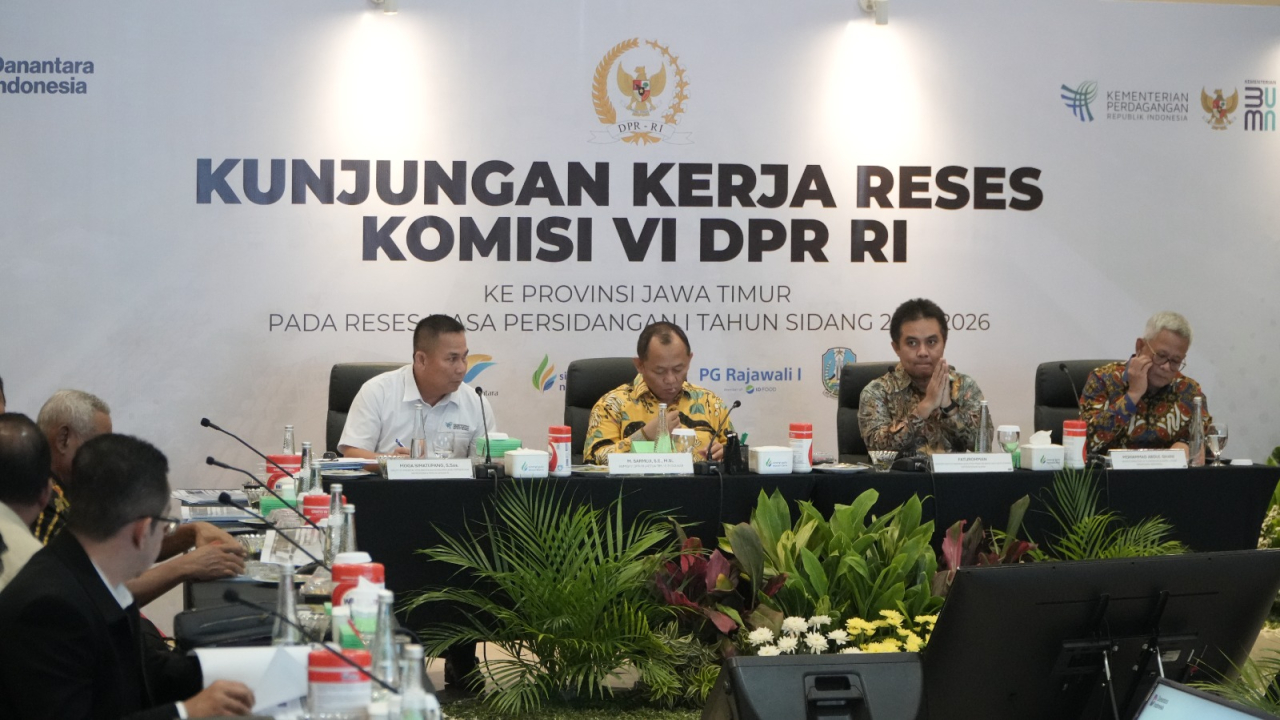 Kunjungan Kerja Reses Masa Persidangan I Tahun Sidang 2025–2026 DPR RI di Provinsi Jawa Timur
