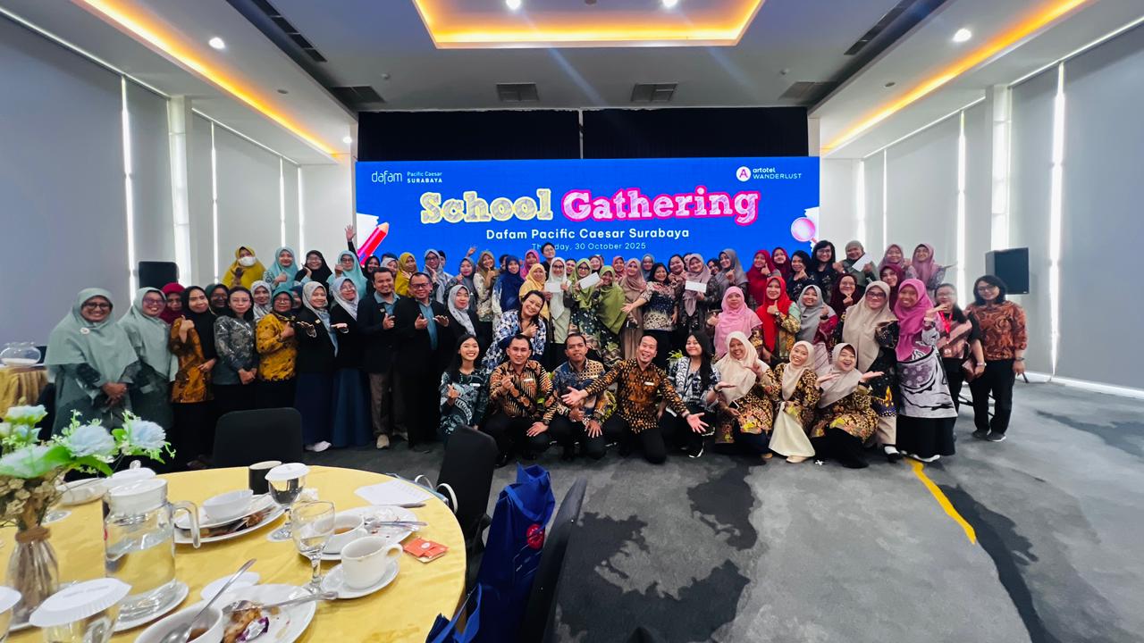 Dafam Pacific Caesar Surabaya gelar School Gathering, Kamis, (30/10/2025). Foto: Ayojatim